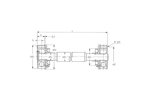 Drum Type Ball Joint