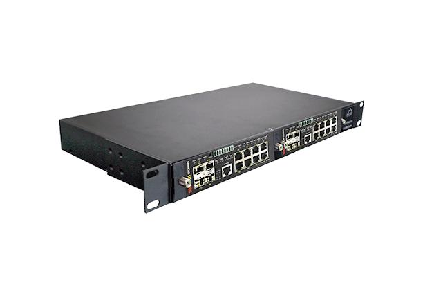 1Gbps/10Gbps 관리형 산업용 이더넷 스위치