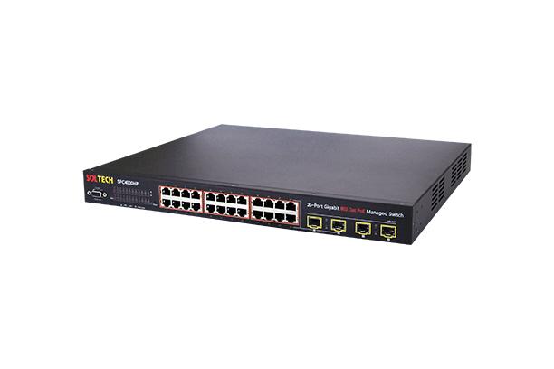 1Gbps 관리형 PoE 이더넷 스위치