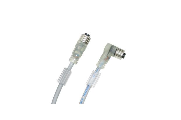 M12 LED 장착형 센서 케이블 (M12/M8 센서 케이블)