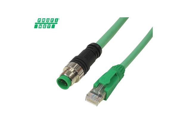 PROFINET M12/RJ45 cable (Fieldbus Cable)