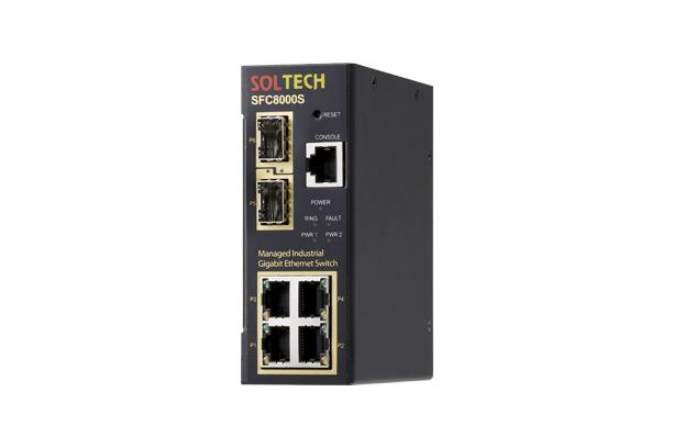 1Gbps/10Gbps 관리형 산업용 이더넷 스위치