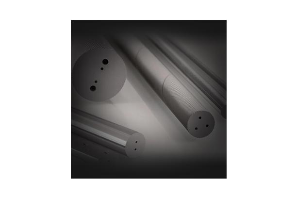 Rods With Helical Coolant Holes