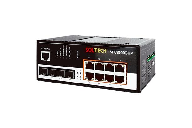 1Gbps/10Gbps 관리형 산업용 이더넷 스위치
