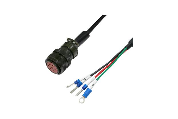 Σ-V SGMCS Flange1, 3 전원 케이블 (야스카와 ∑-7/∑-V 서보케이블)