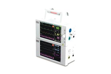 Double Decked Patient Monitor