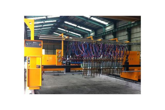 CNC Gas Flameplanner Cutting Machine