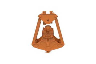 수동식 그랩 버켓과 수동식 오렌지 그랩