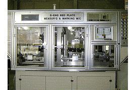 S-eng Bed Plate측정&Mark’g M/C