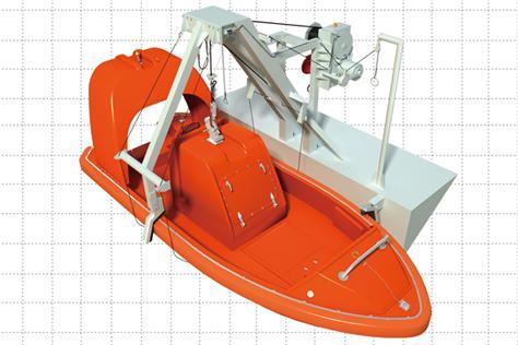 A-Frame Rescue Boat Davit