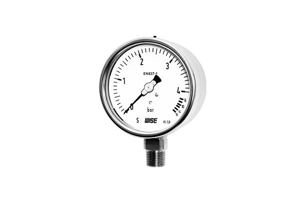 Euro gauge Safety pattern type overpressure protection pressure gauge (버든튜브)