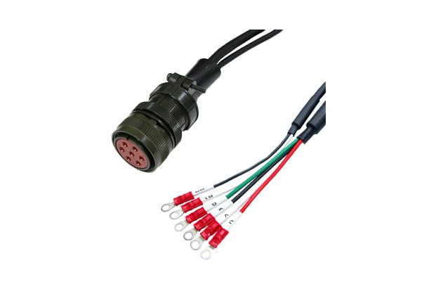 A6/A5 2.0~5.0kW 전원 일체형 브레이크 케이블 (파나소닉 MINAS A6/A5 서보케이블)