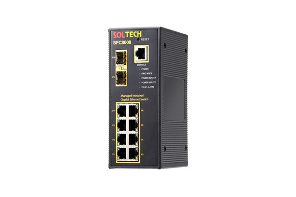 1Gbps/10Gbps 관리형 산업용 이더넷 스위치
