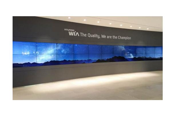 현대 WIA TECH CENTER 전시장 구축