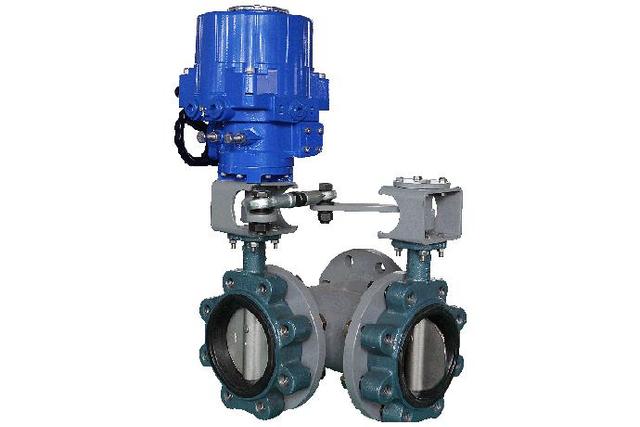 3-Way Electric Butterfly Valve