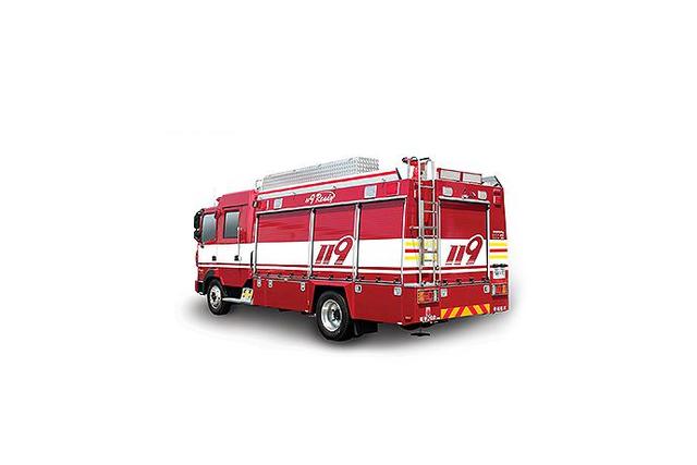 Pump Firefighting Vehicle