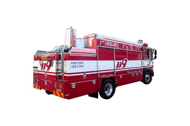 Poison Elimination Firefighting Vehicle