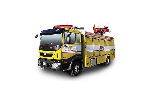 Smoke Elimination Firefighting Vehicle