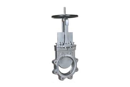 Knife gate valves