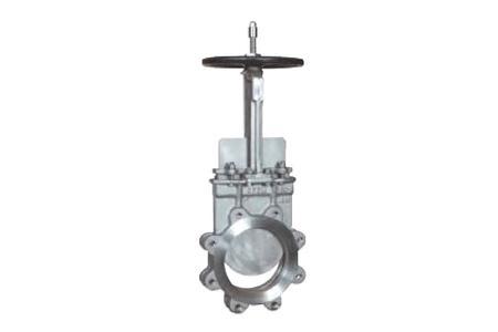 Knife gate valves