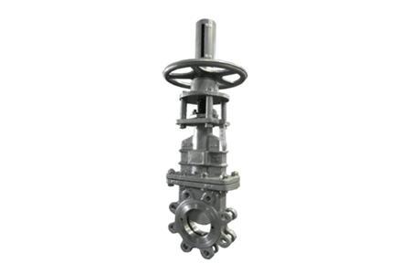 Knife gate valves