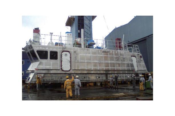 PC-500TON DECK HOUSE (알루미늄)
