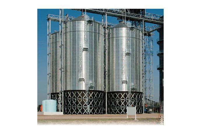 Grain Storage Silo (Hopper Type)