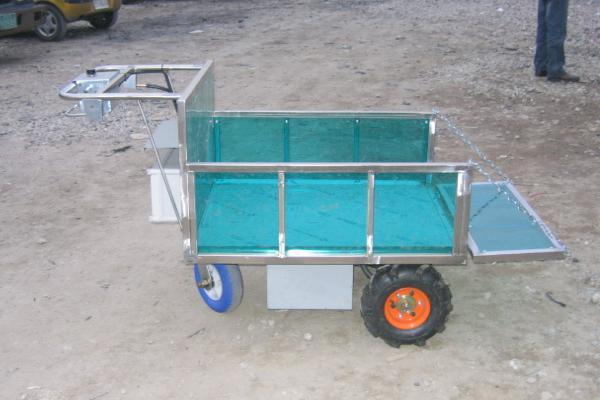 투명판전동카트