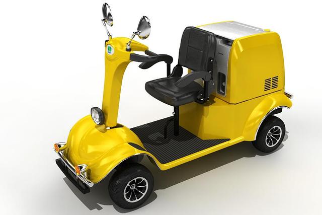 원자력발전소점검용스쿠터