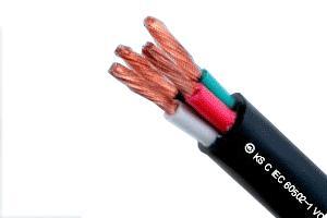 0.6/1kV 비닐절연 비닐 시스 캡타이어 케이블