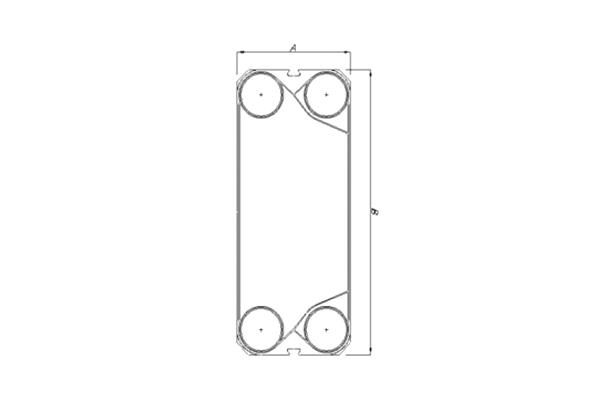 Plate & Gasket Dimension Table