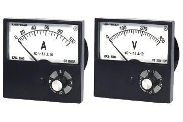 교류전압 3상 절환 계기