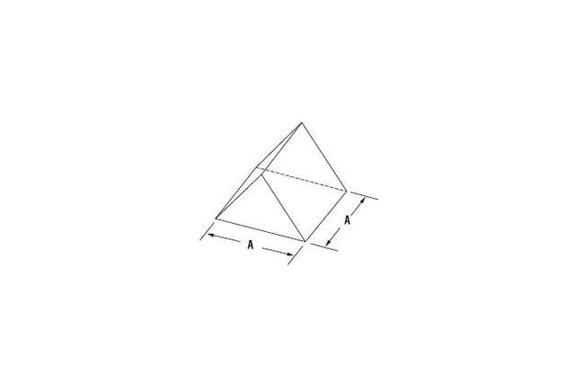 Equilateral Dispersing Prisms & Isosceles Brewster Prisms