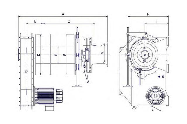ELEC' Mooring Winch