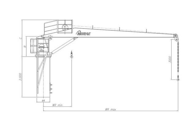 Hose Handling Crane