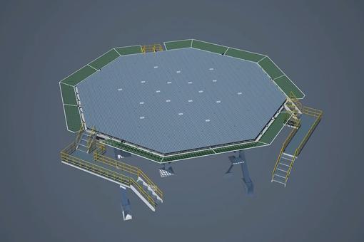 Aluminum Helideck