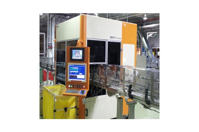 3 wheels rotary type whole surface inspection machine