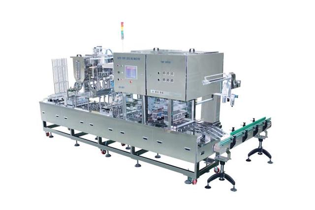 Continuous Automatic Tray Sealing M/C