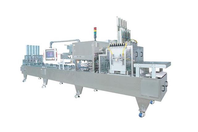 Changeable-mold Automatic Tray Sealing M/C