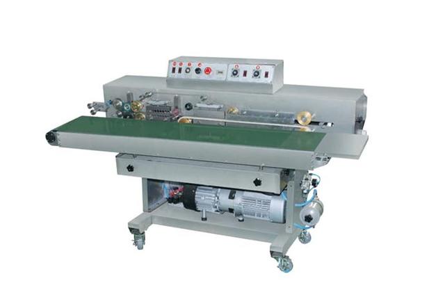 Horizontal Vacuum & Gas flushing continuous Band Sealer