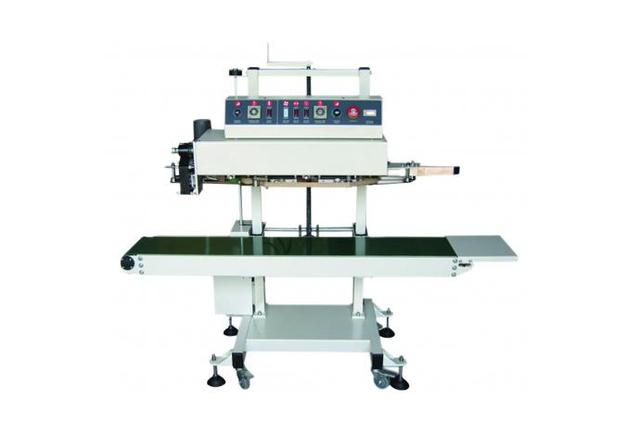 Vertical type band sealer with printer