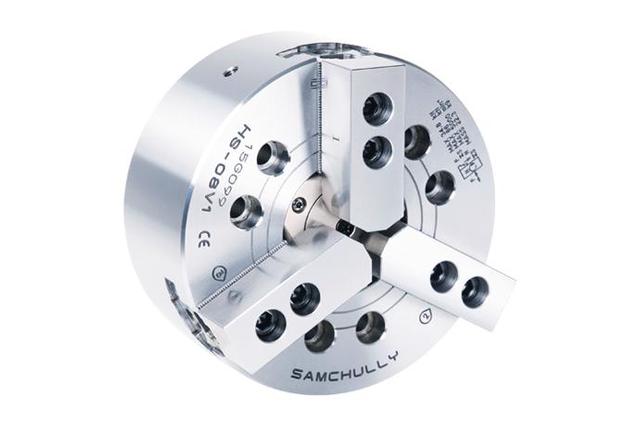 3-Jaw 초고속 중공척 (Adaptor 부착형)