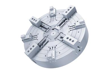 4-Jaw 더블웨지 유압척