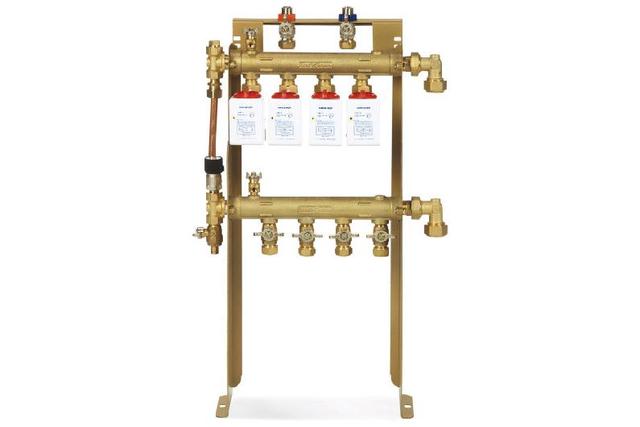 Individual Heating Hot Water Header