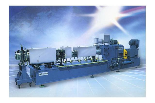 TCM Twin Screw Continuous Kneading Extruder