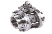 Worcester Controls 44459 3-Piece Reduced Ball Valves