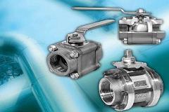 Three Piece Ball Valves - Series 44, Series 45, Series 59