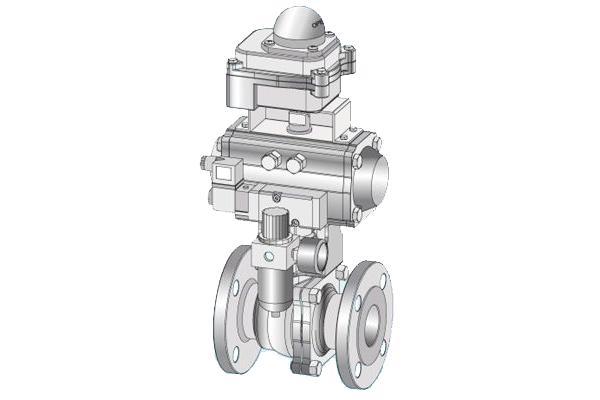 Pneumatic Ball Valve