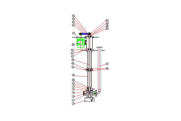 Vertical Rubber Sand Pump