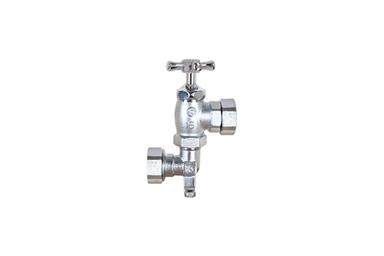 수도용 앵글밸브 엘보체결형